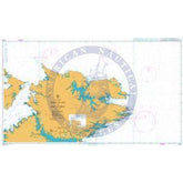 British Admiralty Nautical Chart  2507: Pebble Island to Port Fitzroy